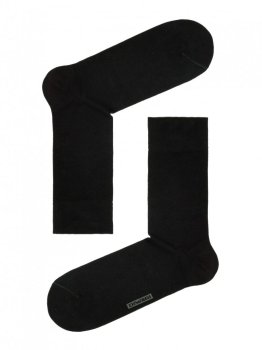 Klassische Herren Business Socken antibakteriell schwarz
